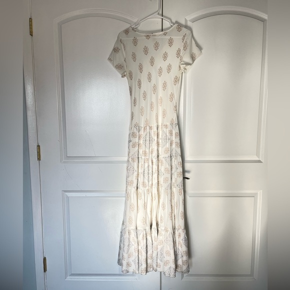 Sundance Neutral Vesna Tiered Maxi Dress size S - Picture 6 of 7